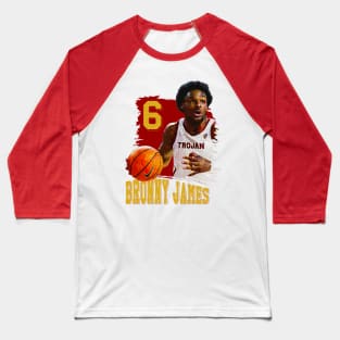 Bronny james || 6 Baseball T-Shirt